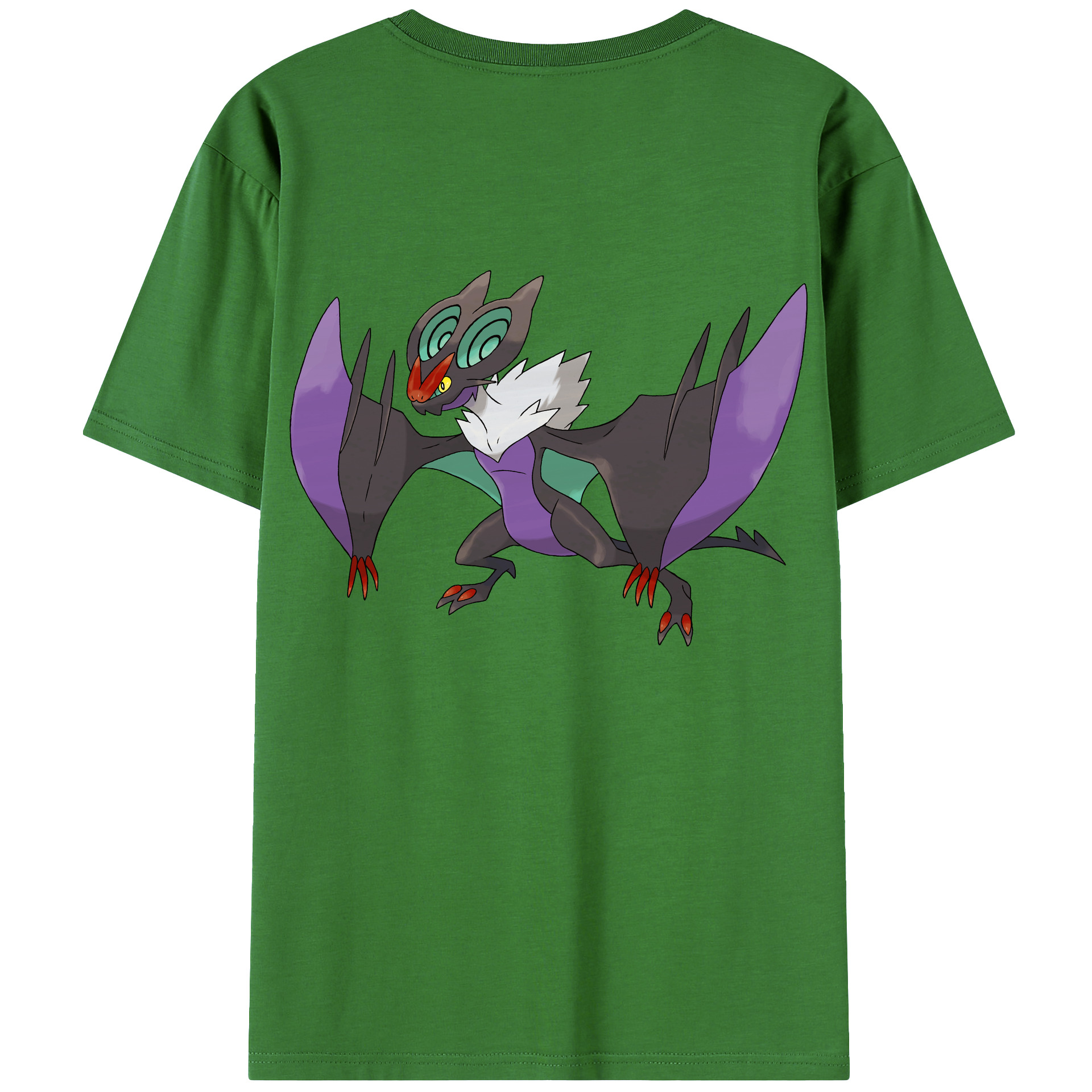 （画像用） ポケットモンスター Pokémon レディース半袖Tシャツ(バックプリント)